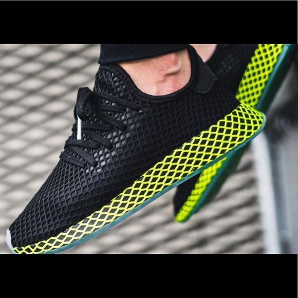 adidas deerupt runner neon